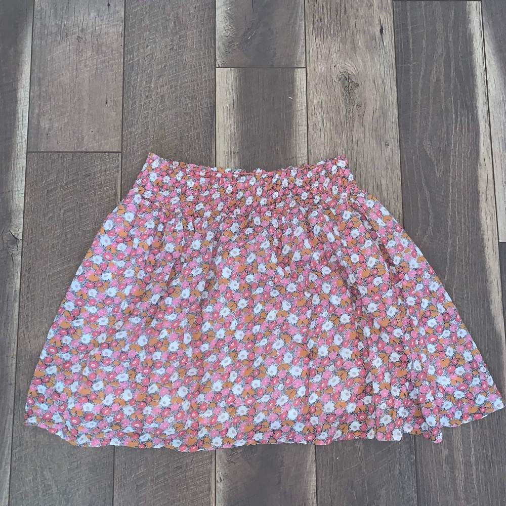 Old Navy Pink Floral Spring Skirt